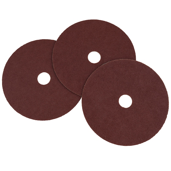 Shark Industries 4" Resin Fiber Discs - 24 Grit - 3 Pk 12806 - main
